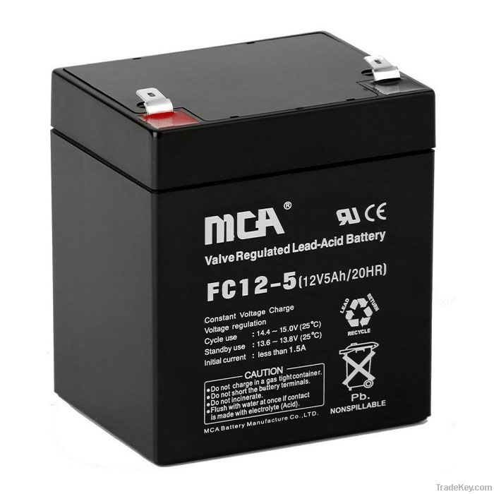 AGM battery 12V-5AH