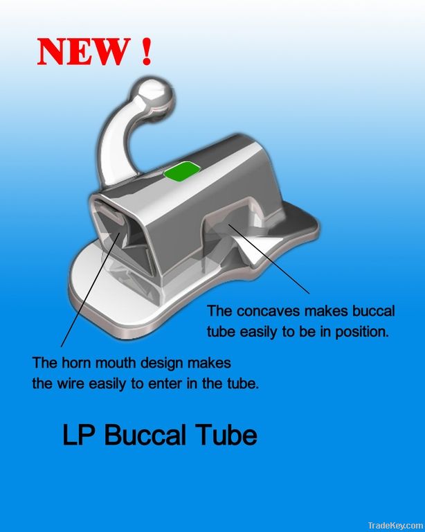 Orthodontic Low profile buccal tube