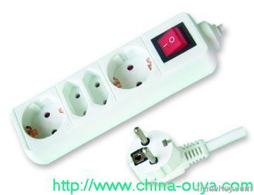 European type power strip