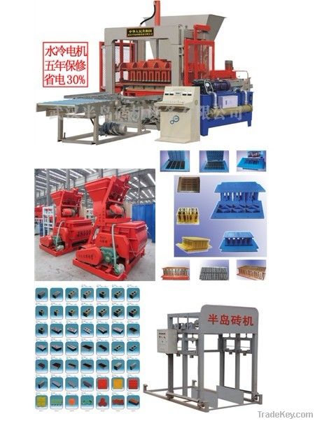 BDQT6-15 full auto hydraulic brick machine