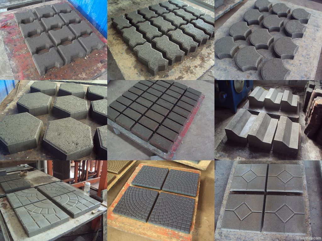 various bricks/blocks