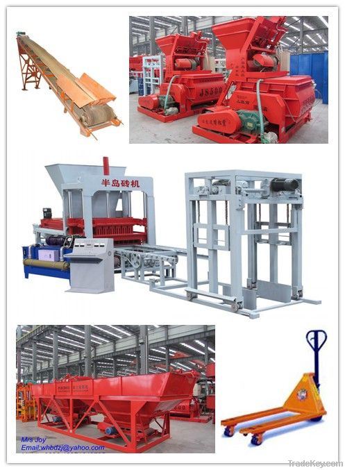 BDQT6-15 full auto hydraulic brick machine