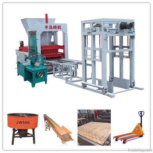 semi-auto brick making machine 40000pcs a day