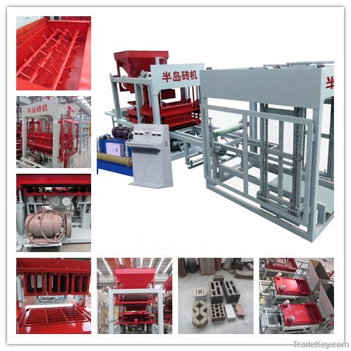 Chinese cement brick molding machine