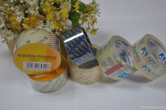 Crystal Clear Adhesive Packing Tape