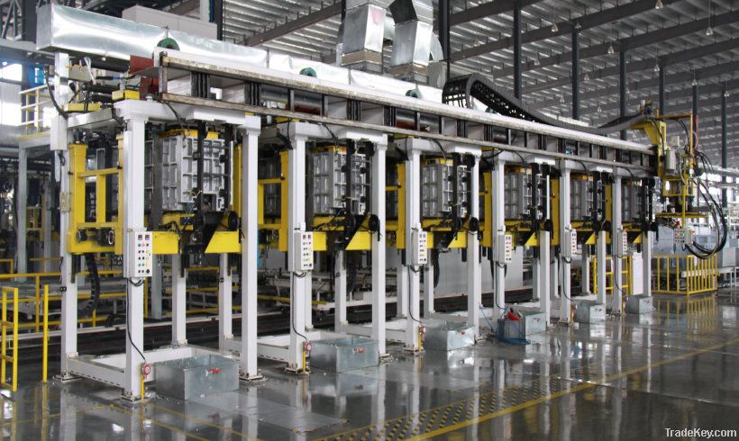 Linear Cabinet Foaming Line