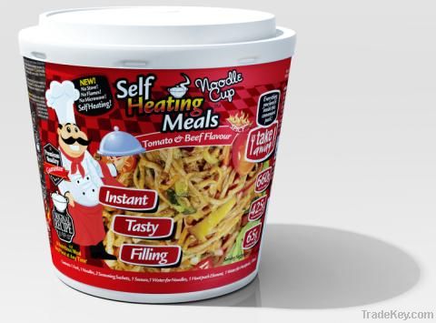 Self Heating Noodles