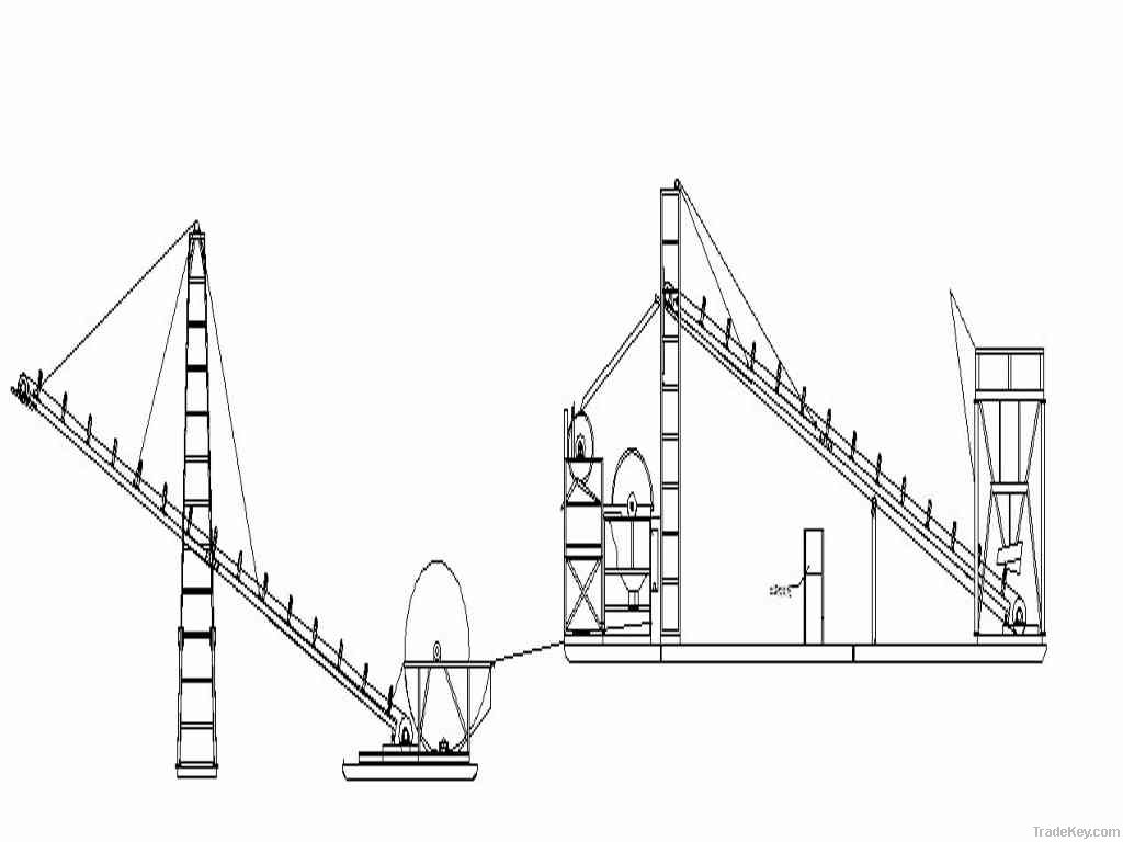 Wet Iron Sand Magnetic Separator Production Line in Indonesia