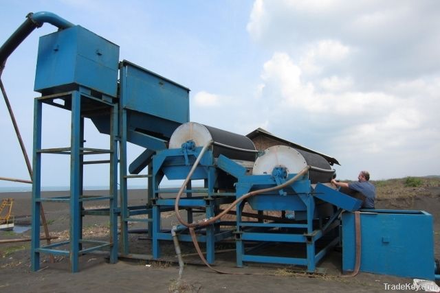 CTS Iron Sand Drum Magnetic Separator