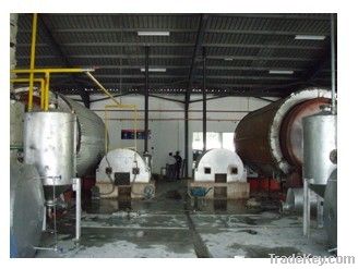 Waste tyre pyrolysis machine to oil