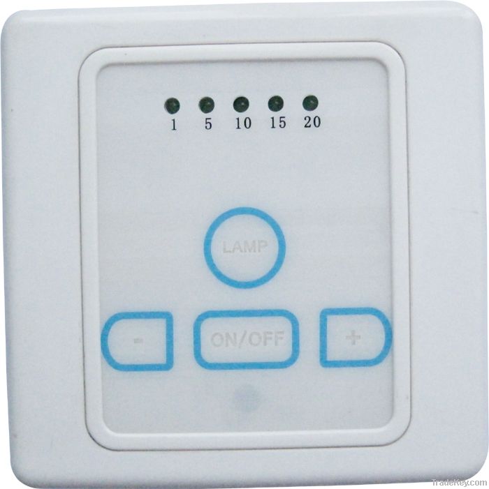 Touch Pad Fan and Lighting Control With Timer