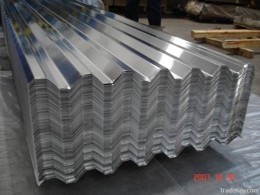 corrugated galvanized steel sheet for roofing/wall panel