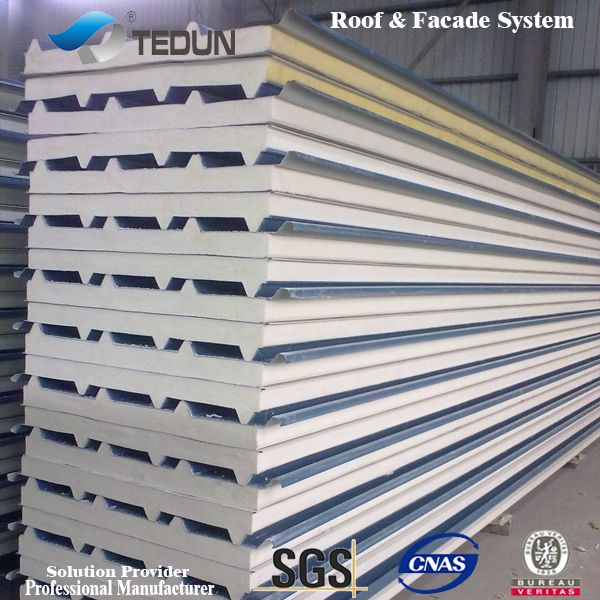 PU sandwich panel/polyurethane PU sandwich panel/steel PU sandwich panel