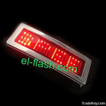 led flashing buckles