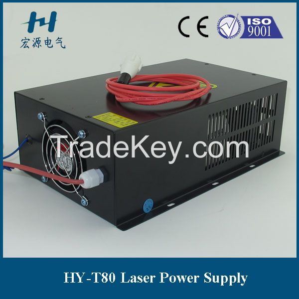 Original 80w black laser power supply for laser tubes HY-T80