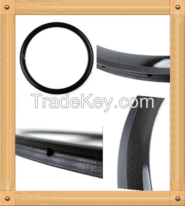 carbon bicycle rim tubular 44mm