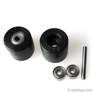 (8 inch) 203mm double aluminum omni wheel w/bearing rollers