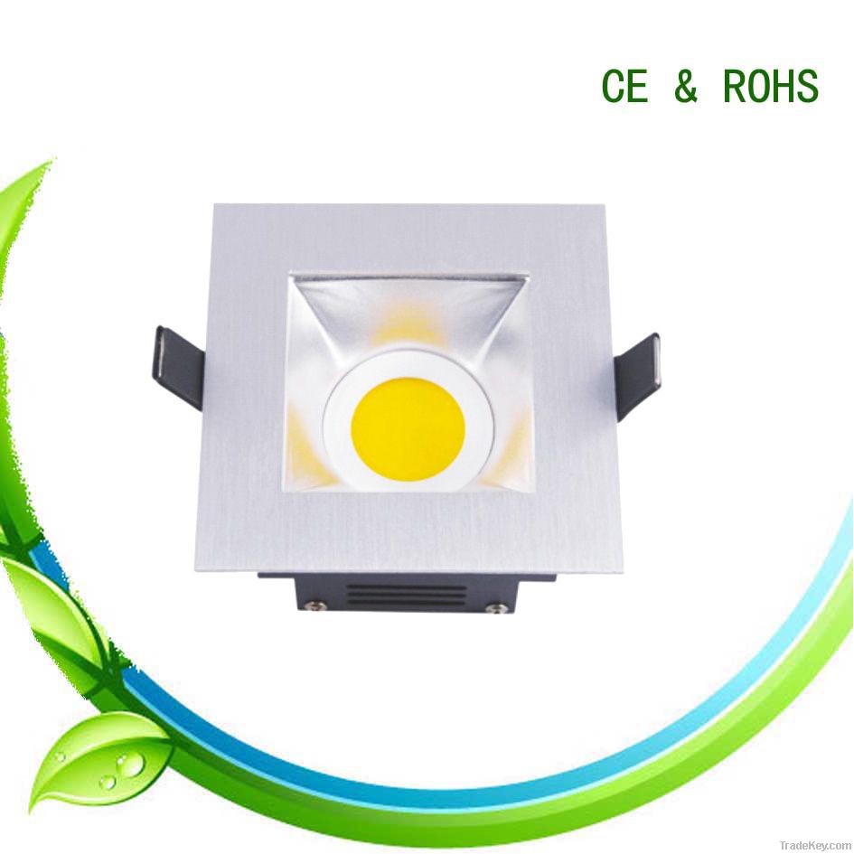 Square shape LED down light