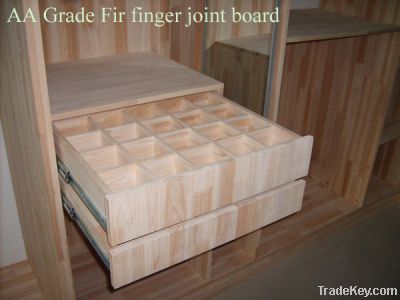 Paulownia / Pine / Fir furniture grade finger joint board