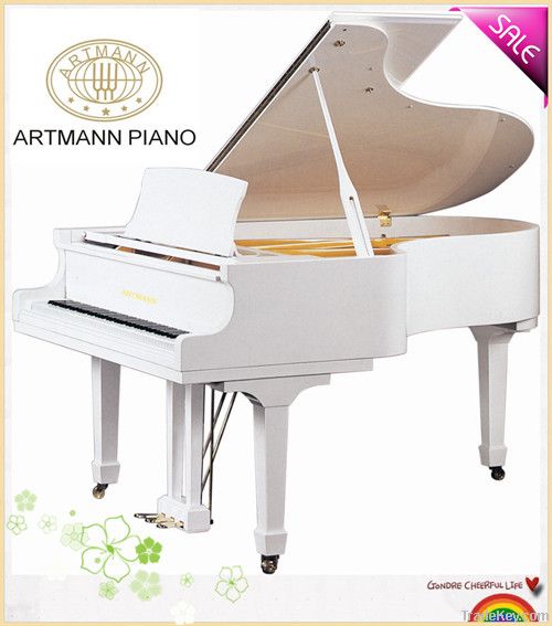 Glossy Ebony Artmann Grand Piano GP152