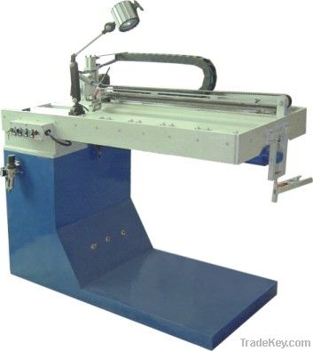 Automatic straight seam welding machine