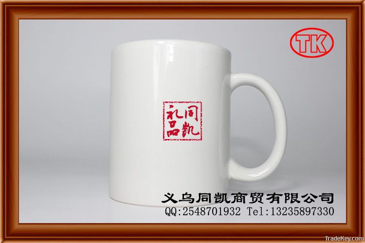 White mug for heat press, coff cup, stock mug, made in china, FDA cert