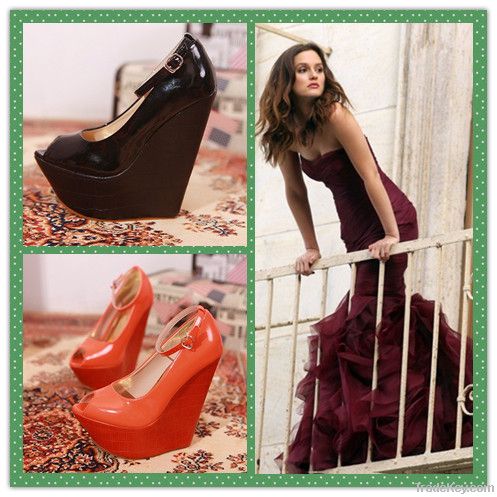 2012 new fashion high heel open toe women shoes