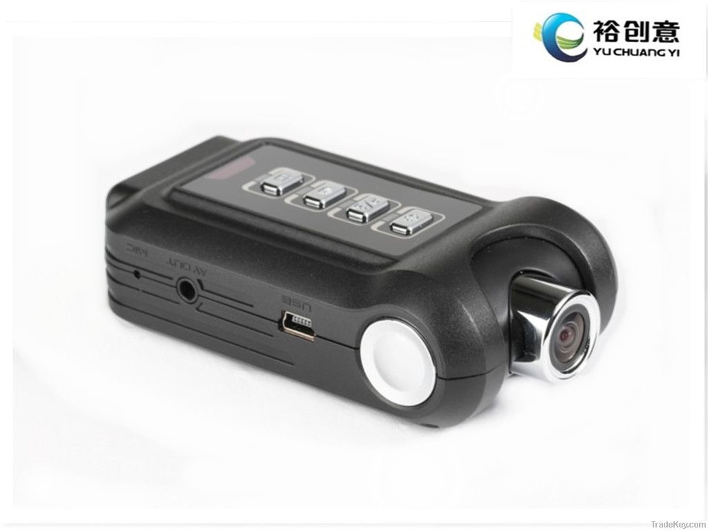 suppportable GPS, HD 720P 150 degree wide angle car black box-(CY-808)