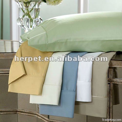 100% cotton sheet set 300T-400T