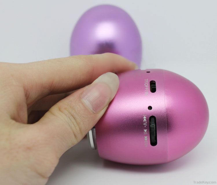 Mini Portable Egg Vibration Speaker