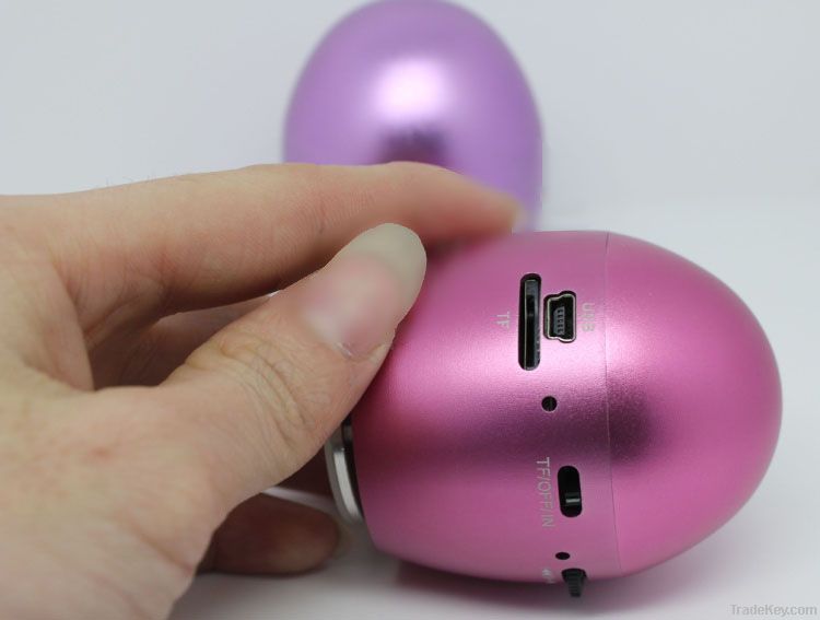 Mini Portable Egg Vibration Speaker