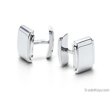 hot sale fashion silver cuff link X032