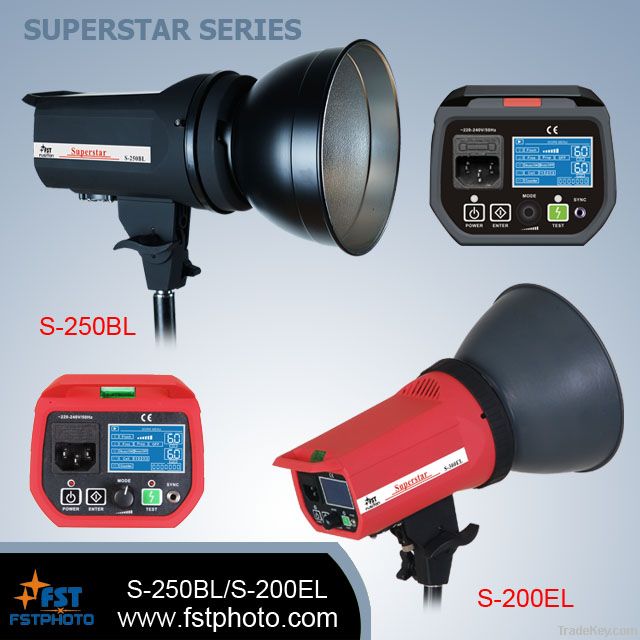 Superstar series digital studio flash light