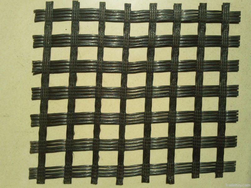 Fiberglass geogrid