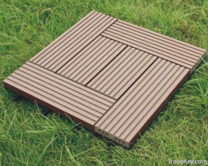 WPC (wood plastic composite) Decking Tile