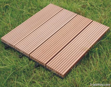 WPC (wood plastic composite) Decking Tile