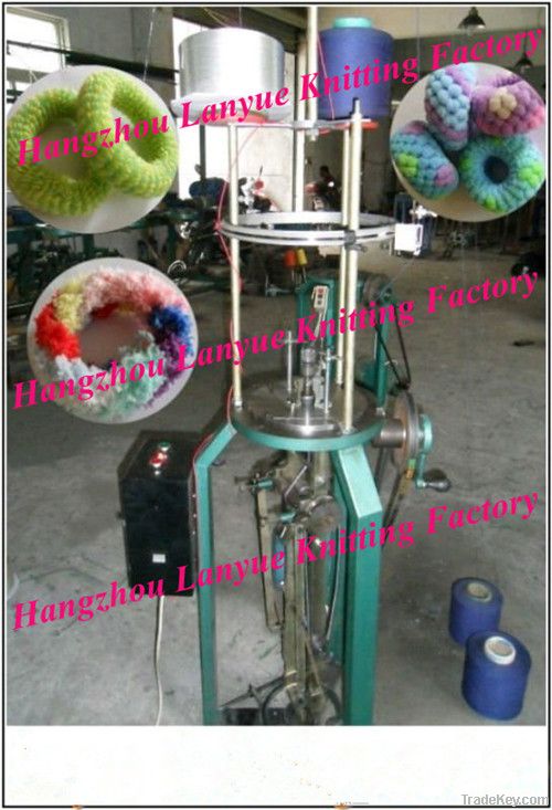 automatic high speed elastic hair band knitting machine