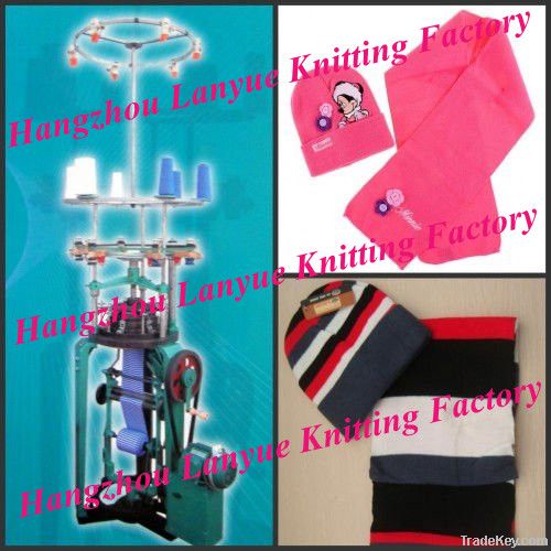 automatic seamless hat knitting machine