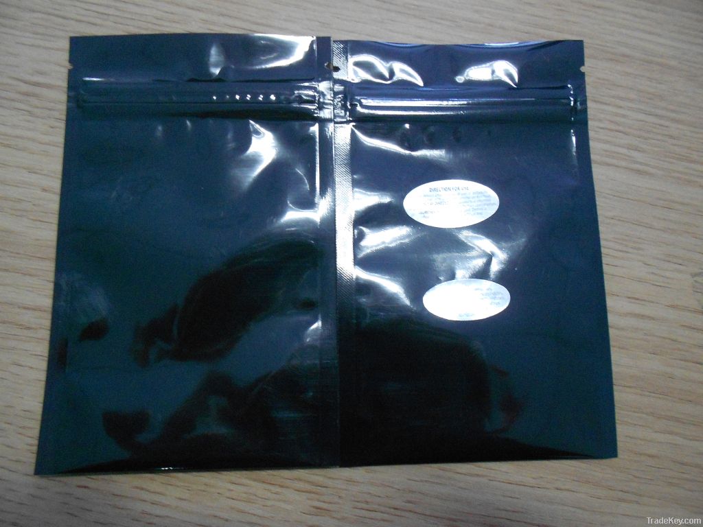 Bizarro black ziplock bags with 5 stickers, 8 flavors 1.5g 3.5g 10g