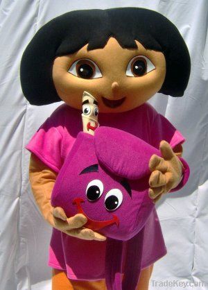 2012 New dora mascot costume for party