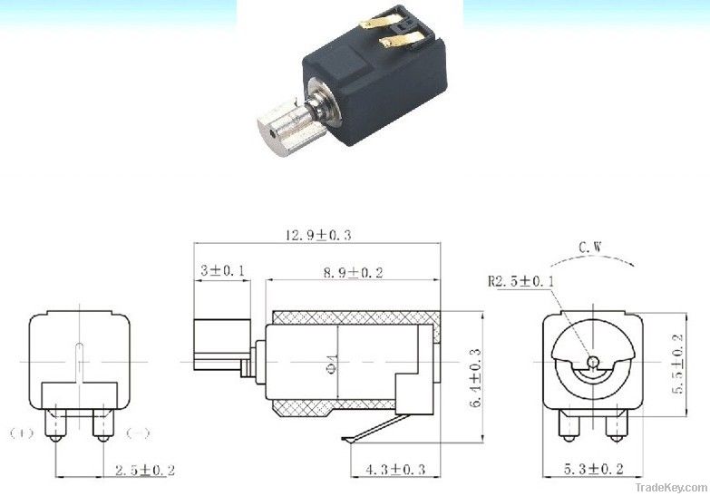 vibration motors 4mm~10mm springãcoinãcylinder type