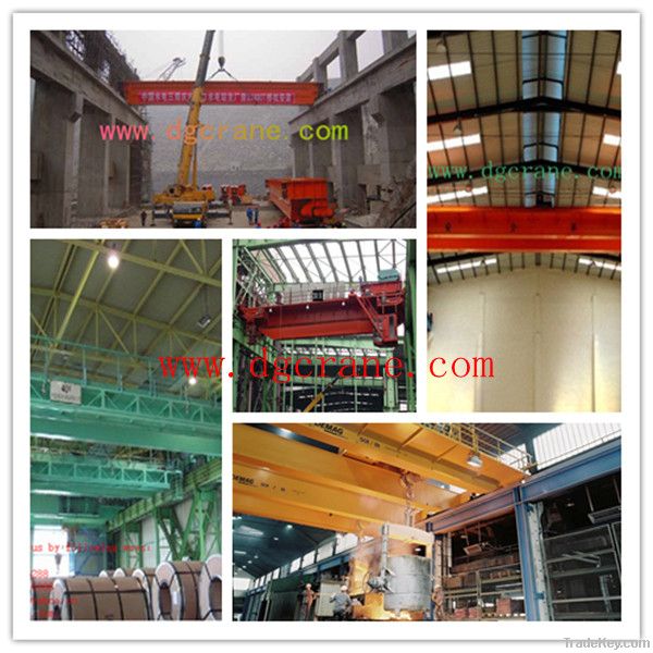 QD model double girder electric travelling overhead crane