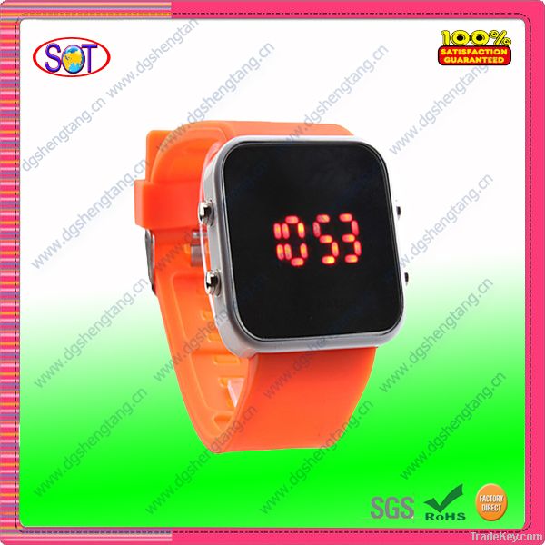 2012 fashion ice silicone mens watches