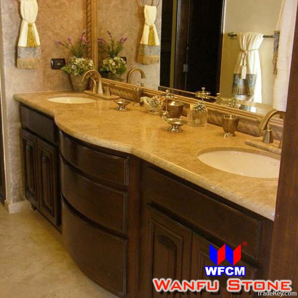 Natural Stone Bathroom Vanity Top for Hot Sale