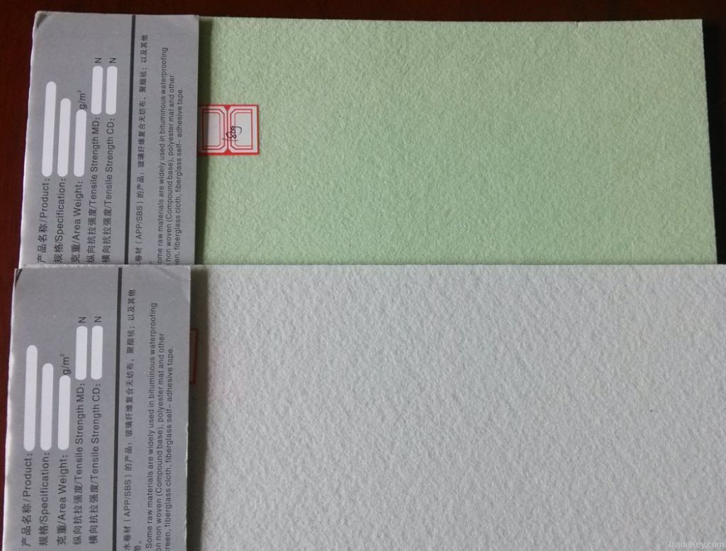 polyester mat for app sbs/polyester felt for waterproof membrane