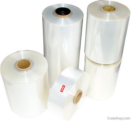 POF center folded shrink film