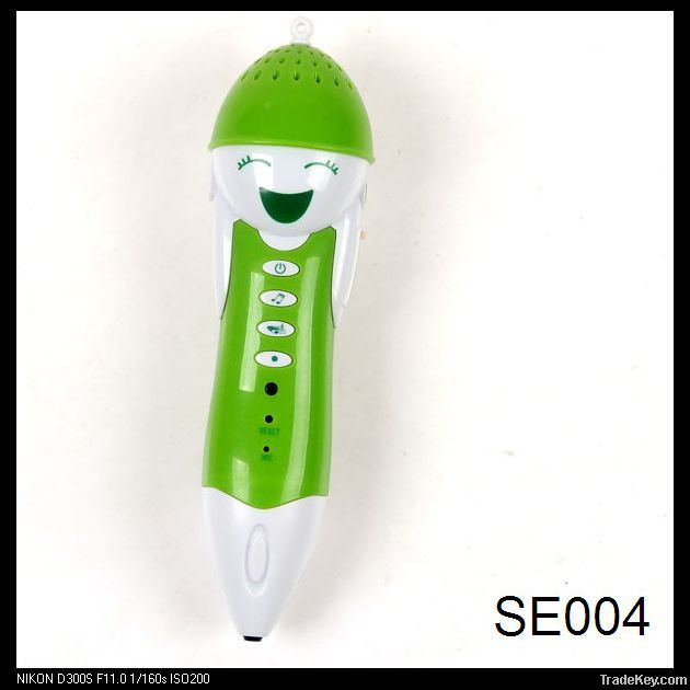 2012 fashionable touch reading pen for kids