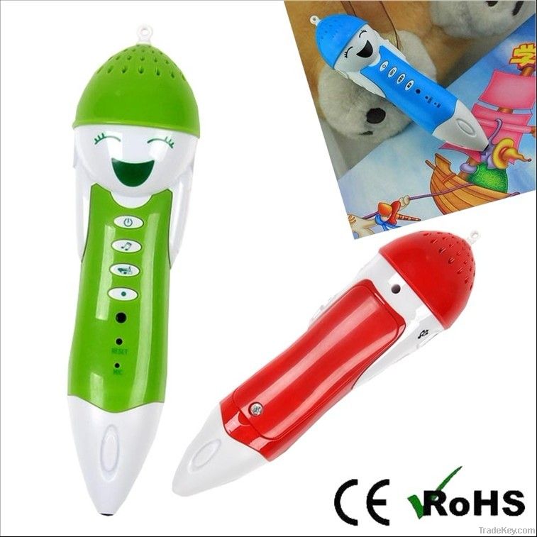 Electronic reading pen, an useful tool to learn language for kids