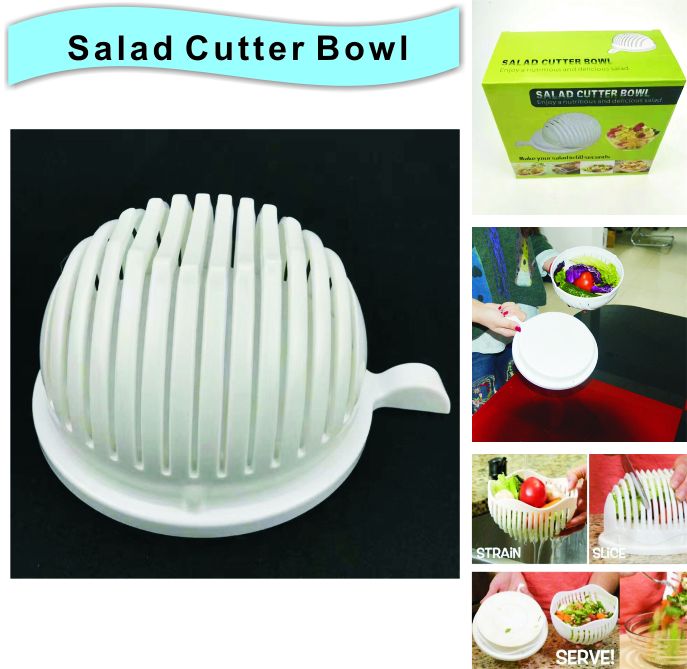 Salad Cutter Bowl