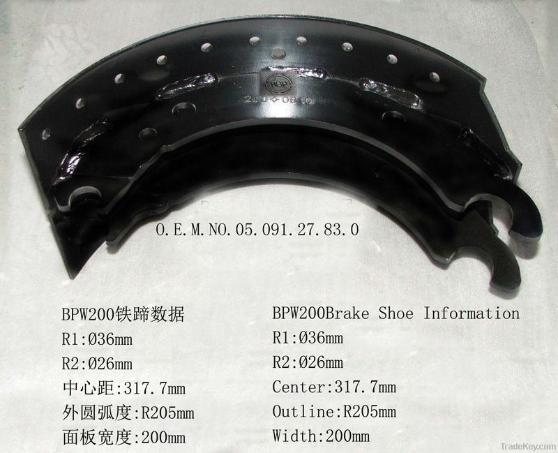 brake shoe